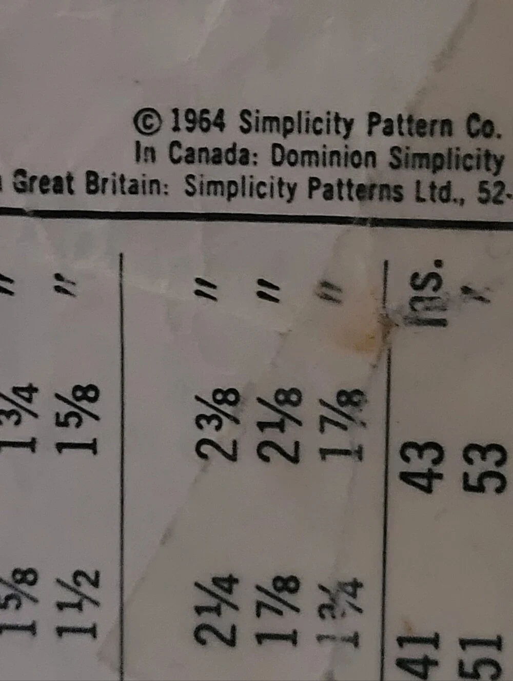 Simplicity Blue Sailor-Style Pattern - Picture 4 of 4